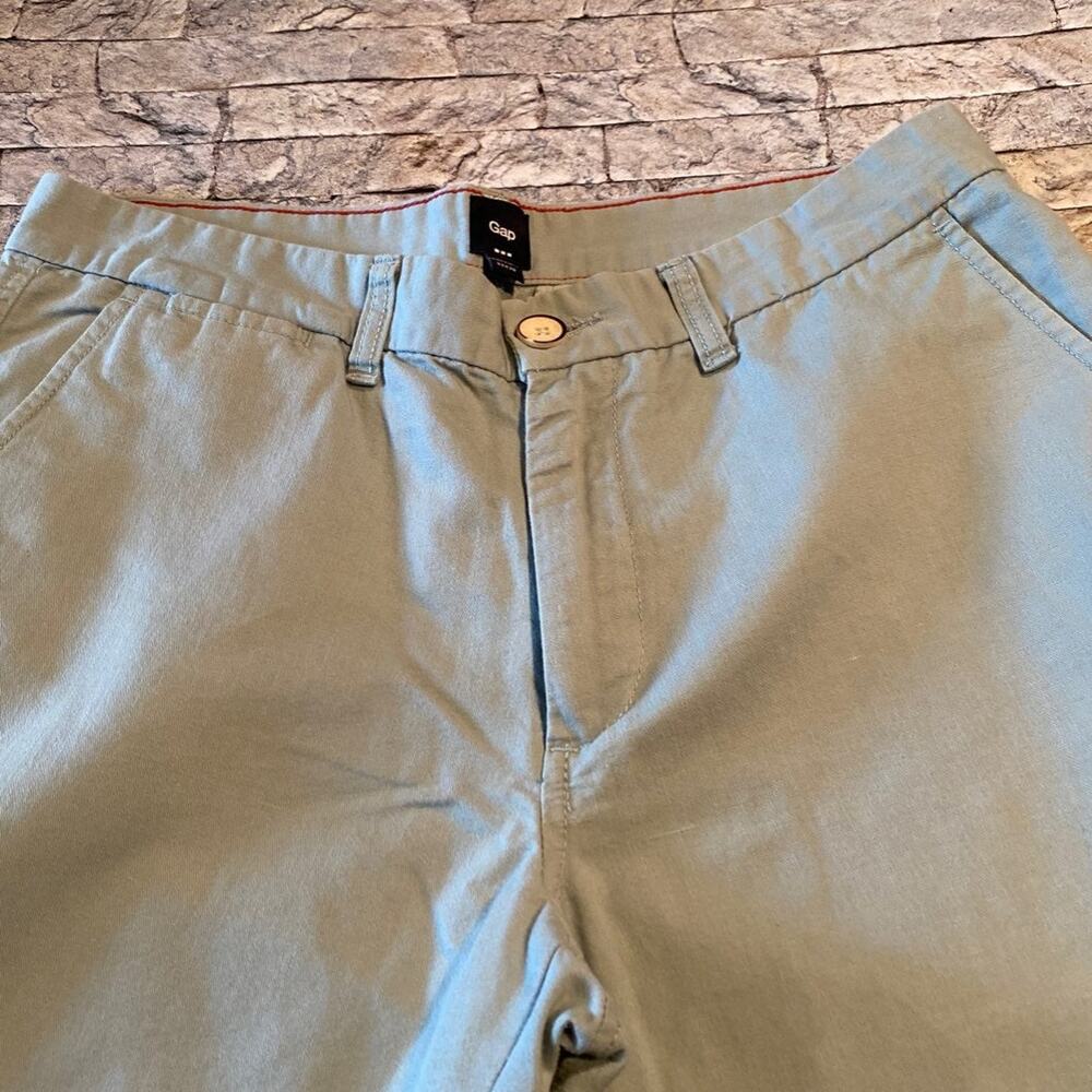 Men's 32x30 Gap mint green Khaki Pants